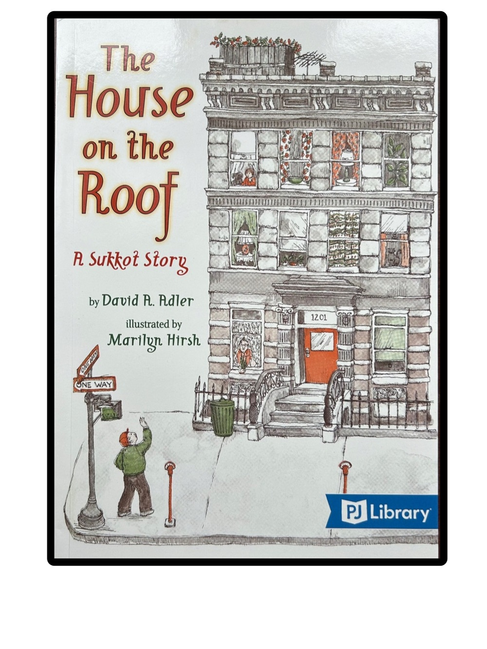BUNDLE & SAVE 🐭 PJ Library, The House On The Roof Picture Book by David A. Adler